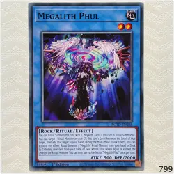 Megalith Phul - ROTD-EN036 - Common 1st Edition Yugioh - Image 1