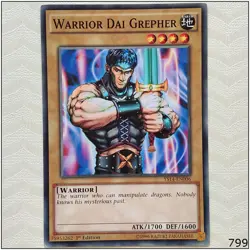Warrior Dai Grepher - YS14-EN006 - Common 1st Edition Yugioh - Image 1