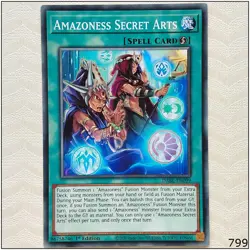 Amazoness Secret Arts - DABL-EN099 - Common 1st Edition Yugioh - Image 1