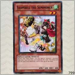 Saambell the Summoner - GENF-EN029 - Common 1st Edition Yugioh - Image 1