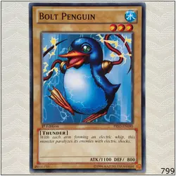Bolt Penguin - PRIO-EN090 - Common 1st Edition Yugioh - Image 1