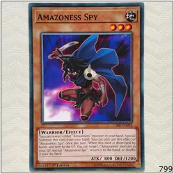 Amazoness Spy - CIBR-EN093 - Common 1st Edition Yugioh - Image 1