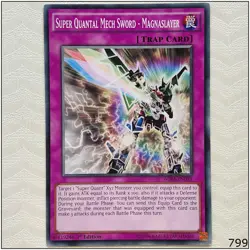 Super Quantal Mech Sword - Magnaslayer - WIRA-EN039 - Common 1st Edition Yugioh - Image 1