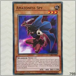 Amazoness Spy - CIBR-EN093 - Common 1st Edition Yugioh - Image 1