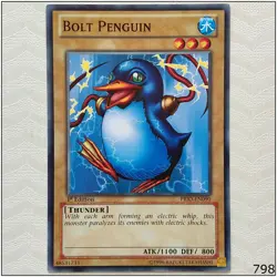 Bolt Penguin - PRIO-EN090 - Common 1st Edition Yugioh - Image 1