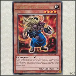 Power Breaker - LC5D-EN063 - Rare 1st Edition Yugioh - Image 1