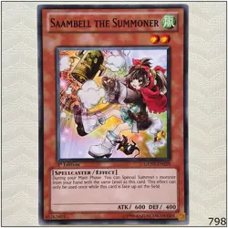 Saambell the Summoner - GENF-EN029 - Common 1st Edition Yugioh - Image 1