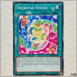 Trickstar Fusion - MP20-EN026 - Common 1st Edition Yugioh - Image 1