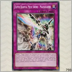 Super Quantal Mech Sword - Magnaslayer - WIRA-EN039 - Common 1st Edition Yugioh - Image 1