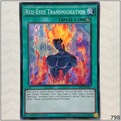 Red-Eyes Transmigration - DRL2-EN017 - Super Rare 1st Edition Yugioh - Image 1