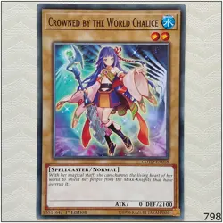 Crowned by the World Chalice - COTD-EN018 - Common 1st Edition Yugioh - Image 1