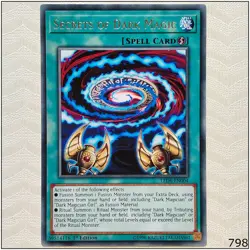 Secrets of Dark Magic - LED6-EN004 - Rare 1st Edition Yugioh - Image 1