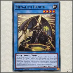 Megalith Hagith - IGAS-EN036 - Common 1st Edition Yugioh - Image 1
