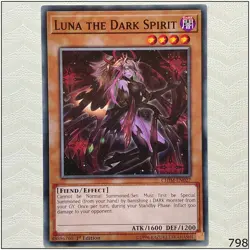 Luna the Dark Spirit - CHIM-EN027 - Common 1st Edition Yugioh - Image 1