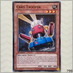 Card Trooper - BP01-EN143 - Starfoil Rare 1st Edition Yugioh - Image 1