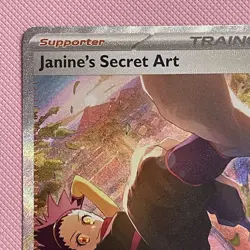 Pokemon Prismatic Evolutions TCG Janine’s Secret Art 173/131 SIR Card - Image 2