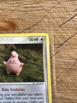 Pokemon EX Unseen Forces 21/115 Card - Cleffa Yuka Morii - Image 3