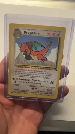 1995 Dragonite #5 Pokemon The First Movie Promo Card LP - Image 2