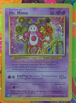 Pokemon Card 2023 Mr. Mime Classic Collection CLB 013/034 - Image 1