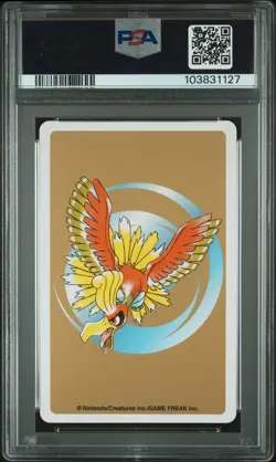 2000 POKEMON GOLD VERSION PLAYING CARDS ACE OF DIAMONDS #158 TOTODILE PSA 10 - Image 2