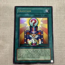 Question Ultra Rare Pgd-104 (Spell Card) ☀Mint☀ - Image 1