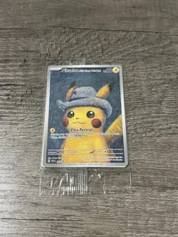 Pikachu with Grey Felt Hat 085 Sv: Scarlet & Violet Promo Card Van Gogh Sealed - Image 1