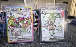 Lot of 5 NM Pokemon TCG Tera EX Full Art cards From Various Sets - Image 2