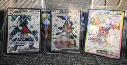 Lot of 5 NM Pokemon TCG Tera EX Full Art cards From Various Sets - Image 3