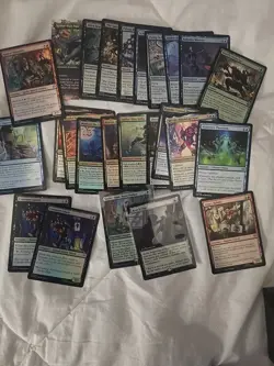 MtG - Marvel’s Spider-Man 30 Card Lot - All Foil 20 Common 8 Uncommon - 4 Rares - Image 1