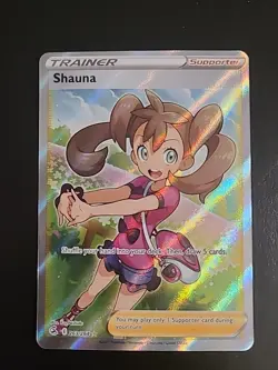 Shauna - 263/264 - Pokemon Fusion Strike Sword & Shield Full Art Rare Card NM - Image 1