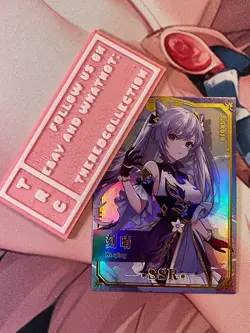 Goddess Feast White Story - SSR019 Gold - Keqing - Anime Sexy Waifu Card - Image 1
