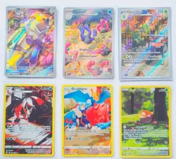 🔥Lot of 6 Cards Pokemon English Full Art Holo - Pack Fresh NMOB FREE SHIPPING🔥 - Image 1