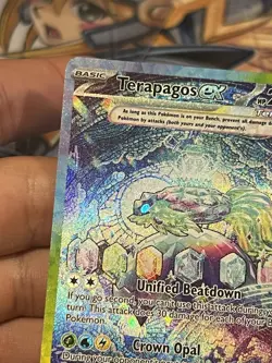 Terapagos ex 170/142 Stellar Crown Special Illustration Rare NM Pokemon Card - Image 2