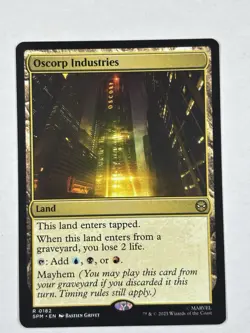 Oscorp Industries Marvel Spider-Man MTG Magic The Gathering - Image 1