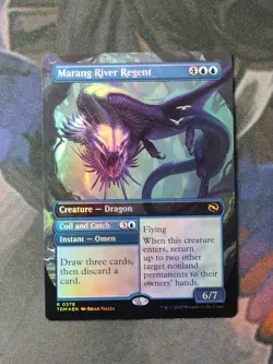 Marang River Regent - Borderless Foil Baby Reversible | Dragonstorm | NM | MTG - Image 2