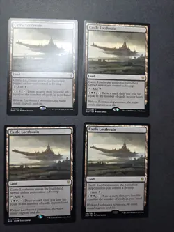 MTGCastle Locthwain Throne of Eldraine x4 - Image 1