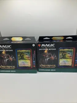 MTG Hosts of Mordor Commander Deck LOTR Tales of Middle-Earth NEW (2 Boxes!) - Image 1