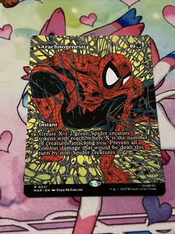 Arachnogenesis (Borderless) Marvel Universe Eternal-Legal Regular - Image 1