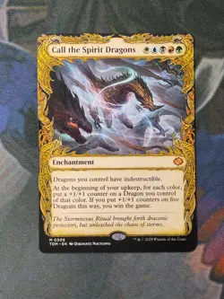 Call the Spirit Dragons - Showcase | Tarkir: Dragonstorm | NM | MTG - Image 1