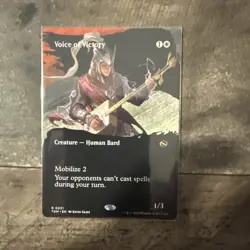 Voice of Victory (Borderless) Tarkir: Dragonstorm Regular - Image 1
