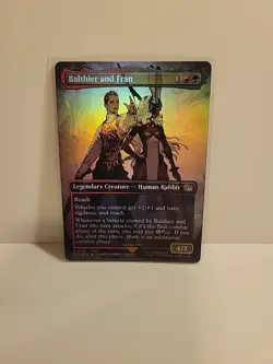 Balthier and Fran (0319) (Borderless) Final Fantasy Foil - Image 1