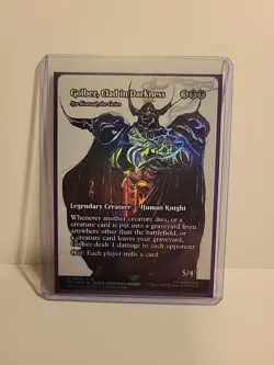 MTG Foil Golbez Clad In Darkness Final Fantasy Through The Age FCA 10 - Image 1