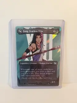 MTG Final Fantasy: Fang, Fearless I'Cie Borderless (Surge Foil) #526 - Image 1
