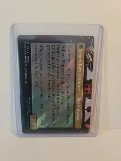MTG Final Fantasy: Fang, Fearless I'Cie Borderless (Surge Foil) #526 - Image 2