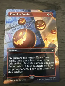 Pumpkin Bombs (Borderless) Marvel's Spider-Man: Eternal-Legal Regular - Image 1