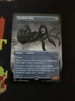 Nautiloid Ship (Borderless) Commander Legends: Battle for Baldur's Gate Regular - Image 1