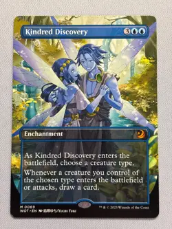 Kindred Discovery (Anime Borderless) Wilds of Eldraine: Enchanting Tales - LP - Image 1