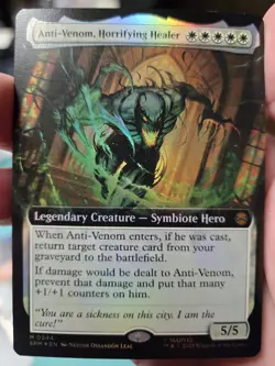 Anti-Venom, Horrifying Healer (Extended Art) Marvel's Spider-Man Foil - Image 1