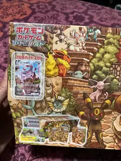 2021 Pokemon TCG Eevee's Set Gym special Box Eevee Heroes Japanese SEALED US - Image 2