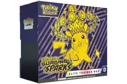Pokemon TCG Scarlet & Violet SURGING SPARKS Elite Trainer Box FACTORY SEALED ETB - Image 1